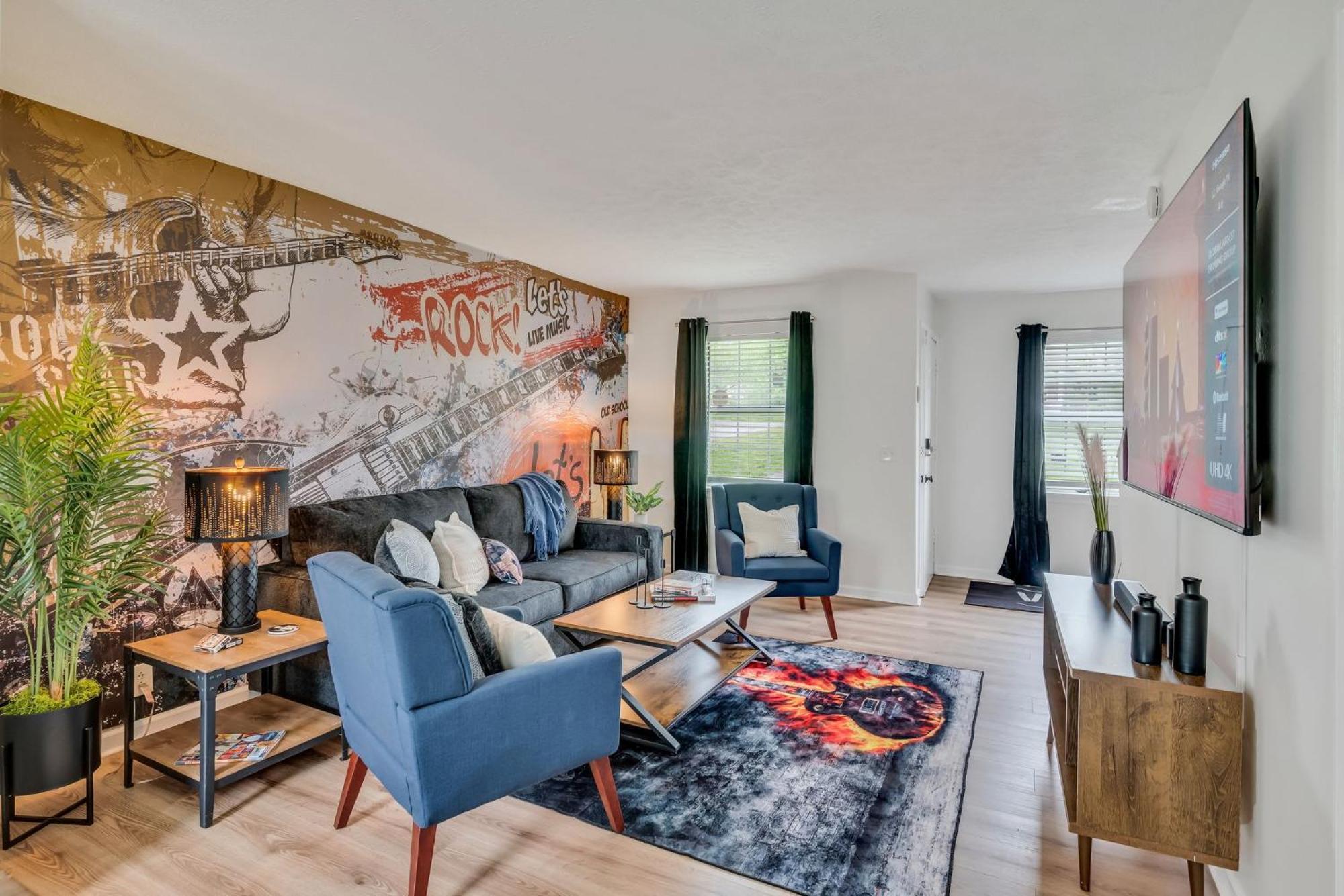 East Nash 12 Mins To Broadway Sleeps 6 Villa *
