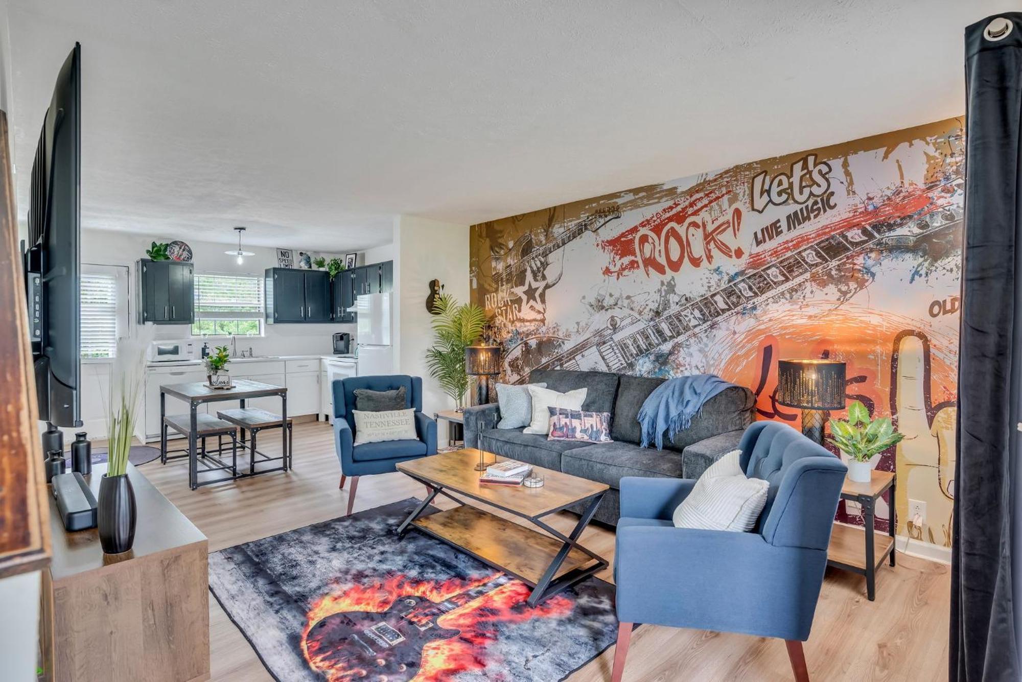 East Nash 12 Mins To Broadway Sleeps 6 Villa Nashville